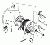 Toro 62005 (T500) - Generator, T500, 1985 (5000001-5999999) Listas de piezas de repuesto y dibujos GENERATOR ASSEMBLY