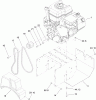Toro 38608 (722 E) - 722 E Power Throw Snowthrower, 2012 (SN 312000001-312999999) Listas de piezas de repuesto y dibujos ENGINE ASSEMBLY