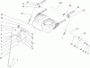 Toro 38610 (6000) - Power Max 6000 Snowthrower, 2006 (260010001-260999999) Listas de piezas de repuesto y dibujos CONTROL PANEL ASSEMBLY