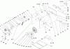 Toro 38610 (6000) - Power Max 6000 Snowthrower, 2008 (280000001-280999999) Listas de piezas de repuesto y dibujos FRAME ASSEMBLY