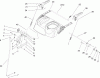 Toro 38610 (6000) - Power Max 6000 Snowthrower, 2008 (280000001-280999999) Listas de piezas de repuesto y dibujos HANDLE AND CONTROL ASSEMBLY