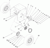 Toro 38610 (726 TE) - Power Max 726 TE Snowthrower, 2004 (240000001-240999999) Listas de piezas de repuesto y dibujos CHAIN DRIVE ASSEMBLY