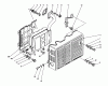 Toro 62008 (T800) - Generator, T800, 1988 (8000001-8999999) Listas de piezas de repuesto y dibujos EXHAUST