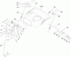 Toro 38624 (826 OE) - Power Max 826 OE Snowthrower, 2010 (310000001-310999999) Listas de piezas de repuesto y dibujos UPPER HANDLE AND CONTROL ASSEMBLY
