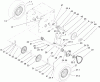 Toro 38630 (828 LXE) - Power Max 828 LXE Snowthrower, 2006 (260000001-260999999) Listas de piezas de repuesto y dibujos WHEEL CLUTCH ASSEMBLY