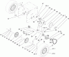 Toro 38631 (828 LXE) - Power Max 828 LXE Snowthrower, 2006 (260000001-260999999) Listas de piezas de repuesto y dibujos WHEEL CLUTCH ASSEMBLY