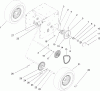 Toro 38632 (828 LE) - Power Max 828 LE Snowthrower, 2004 (240000001-240999999) Listas de piezas de repuesto y dibujos CHAIN DRIVE ASSEMBLY