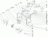 Toro 38635 (828 LE) - Power Max 828 LE Snowthrower, 2004 (240000001-240999999) Listas de piezas de repuesto y dibujos AUGER AND HOUSING ASSEMBLY