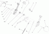 Toro 38644 (1028 OXE) - Power Max 1028 OXE Snowthrower, 2012 (SN 312000001-312003429) Listas de piezas de repuesto y dibujos LEVER CHUTE CONTROL ASSEMBLY