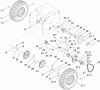 Toro 38654 (1128 OXE) - Power Max 1128 OXE Snowthrower, 2010 (310000001-310999999) Listas de piezas de repuesto y dibujos WHEEL CLUTCH ASSEMBLY