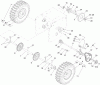 Toro 38664 (926 OXE) - Power Max Heavy Duty 926 OXE Snowthrower, 2013 (SN 313000001-312999999) Listas de piezas de repuesto y dibujos WHEEL CLUTCH ASSEMBLY