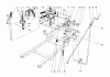 Toro 59138 - 36" Snowthrower, 1980 (0000001-0999999) Listas de piezas de repuesto y dibujos SPINDLE & CHUTE CONTROL ASSEMBLY