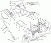 Toro 79261 - 42" Snowthrower, 1994 (49000001-49999999) Listas de piezas de repuesto y dibujos BLOWER ASSEMBLY