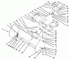 Toro 79361 - 44" Two-Stage Snowthrower, 300 Series Garden Tractors, 1996 (6900001-6999999) Listas de piezas de repuesto y dibujos AUGER HOUSING ASSEMBLY