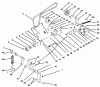 Toro 79361 - 44" Two-Stage Snowthrower, 300 Series Garden Tractors, 1997 (7900001-7999999) Listas de piezas de repuesto y dibujos GEAR CASE AND BELT ASSEMBLY