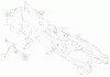 Toro 79366 - 44" Two-Stage Snowthrower, 5xi Garden Tractor, 2001 (210000001-210999999) Listas de piezas de repuesto y dibujos MOUNTING ASSEMBLY