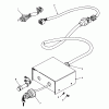 Toro 62040 (T4000D) - Generator, T4000D, 1984 (4000001-4999999) Listas de piezas de repuesto y dibujos REMOTE CONTROL BOX ASSEMBLY NO. 50-9160 (0PTIONAL)