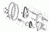 Toro 58070 - 26" Tiller, 1983 (3000001-3999999) Listas de piezas de repuesto y dibujos CHAIN CASE ASSEMBLY NO. 48-1260