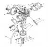 Toro 62040 (T4000D) - Generator, T4000D, 1986 (6000001-6999999) Ersatzteile CARBURETOR ASSEMBLY