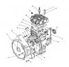 Toro 62040 (T4000D) - Generator, T4000D, 1986 (6000001-6999999) Listas de piezas de repuesto y dibujos ENGINE ASSEMBLY