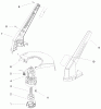 Toro 51304 - 11" Electric Trimmer, 1999 (99000001-99999999) Listas de piezas de repuesto y dibujos MOTOR & HOUSING ASSEMBLY