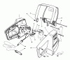 Toro 51730 - Hedge Trimmer, 1990 (0000001-0999999) Listas de piezas de repuesto y dibujos HANDLE AND SHIELD ASSEMBLY