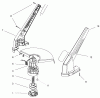 Toro 51332 - 12" Electric Trimmer, 2000 (200000001-200999999) Listas de piezas de repuesto y dibujos MOTOR & HOUSING ASSEMBLY