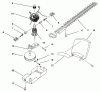 Toro 51819 - 24" Dual Action Hedge Trimmer, 1996 (690000001-699999999) Listas de piezas de repuesto y dibujos MOTOR AND BLADE ASSEMBLY