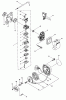 Toro 53041 - 31" Single Action Hedge Trimmer, 1997 (7900001-7999999) Listas de piezas de repuesto y dibujos CARBURETOR AND STARTER ASSEMBLY