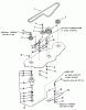 Toro 05-48SC01 - 48" Side Discharge Mower, 1987 Listas de piezas de repuesto y dibujos REAR DISCHARGE MOWER-36 IN. (92 CM)(VEHICLE IDENTIFICATION NUMBER 05-36MR04)