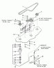 Toro 05-37SC01 - 37" Side Discharge Mower, 1989 Listas de piezas de repuesto y dibujos REAR DISCHARGE MOWER-36 IN. (92 CM) VEHICLE IDENTIFICATION NUMBER 05-36MR04 #1
