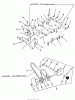 Toro 05-37SC01 - 37" Side Discharge Mower, 1987 Listas de piezas de repuesto y dibujos REAR DISCHARGE MOWER-36 IN. (92 CM) VEHICLE IDENTIFICATION NUMBER 05-36MR04 #2