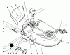 Toro 05-38SL02 - 38" Side Discharge Mower, 1992 (2000001-2999999) Listas de piezas de repuesto y dibujos DECK ASSEMBLY
