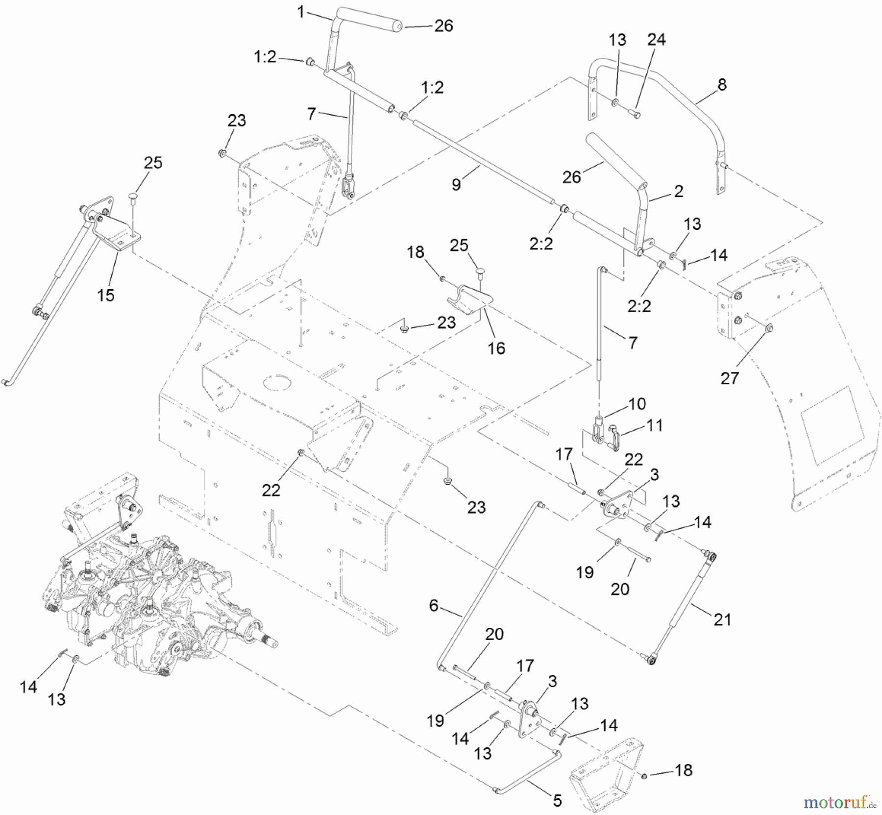  Vertikutierer / Belüfter 33518 - Toro 30