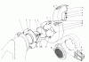 Laubbläser / Laubsauger 62923 - Toro 5 hp Lawn Vacuum (SN: 3000001 - 3999999) (1983) Listas de piezas de repuesto y dibujos BLOWER ASSEMBLY (MODEL 62912 & 62923)