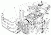 Rasenmäher Antrieb 30112 - Toro Mid-Size ProLine Gear Traction Unit, 12.5 hp (SN: 6000001 - 6999999) (1986) Listas de piezas de repuesto y dibujos ENGINE ASSEMBLY