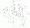 Mäher, Stand-on 74578 - Toro GrandStand Mower, 48" TURBO FORCE Cutting Unit (SN: 313000001 - 313001000) (2013) Listas de piezas de repuesto y dibujos DECK ASSEMBLY