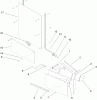 Compact Utility Attachments 22429 - Toro Stump Grinder, Dingo Compact Utility Loaders (SN: 280000001 - 280999999) (2008) Listas de piezas de repuesto y dibujos SHIELD AND GUARD ASSEMBLY