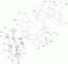 Compact Utility Attachments 22429 - Toro Stump Grinder, Dingo Compact Utility Loaders (SN: 313000001 - 313999999) (2013) Listas de piezas de repuesto y dibujos GRINDER FRAME AND HEAD ASSEMBLY