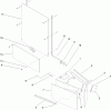 Compact Utility Attachments 22429 - Toro Stump Grinder, Dingo Compact Utility Loaders (SN: 313000001 - 313999999) (2013) Listas de piezas de repuesto y dibujos SHIELD AND GUARD ASSEMBLY
