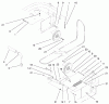 Zerto-Turn Mäher 74203 (Z255) - Toro Z Master Mower, 62" SFS Side Discharge Deck (SN: 990001 - 991999) (1999) Listas de piezas de repuesto y dibujos IDLER ASSEMBLY