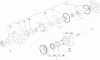 Compact Utility Attachments 22978 - Toro Bore Drive Attachment, TRX Trencher (SN: 310000001 - 310999999) (2010) Listas de piezas de repuesto y dibujos HYDRAULIC MOTOR ASSEMBLY NO. 117-4037