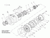 Compact Utility Attachments 23102 - Toro Soil Cultivator, Compact Utility Loaders (SN: 312000001 - 312999999) (2012) Listas de piezas de repuesto y dibujos HYDRAULIC MOTOR ASSEMBLY NO. 105-4573
