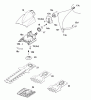 Wolf-Garten Accu 75 7086002 Series A (2003) Listas de piezas de repuesto y dibujos Rotating head, Charger, Blade